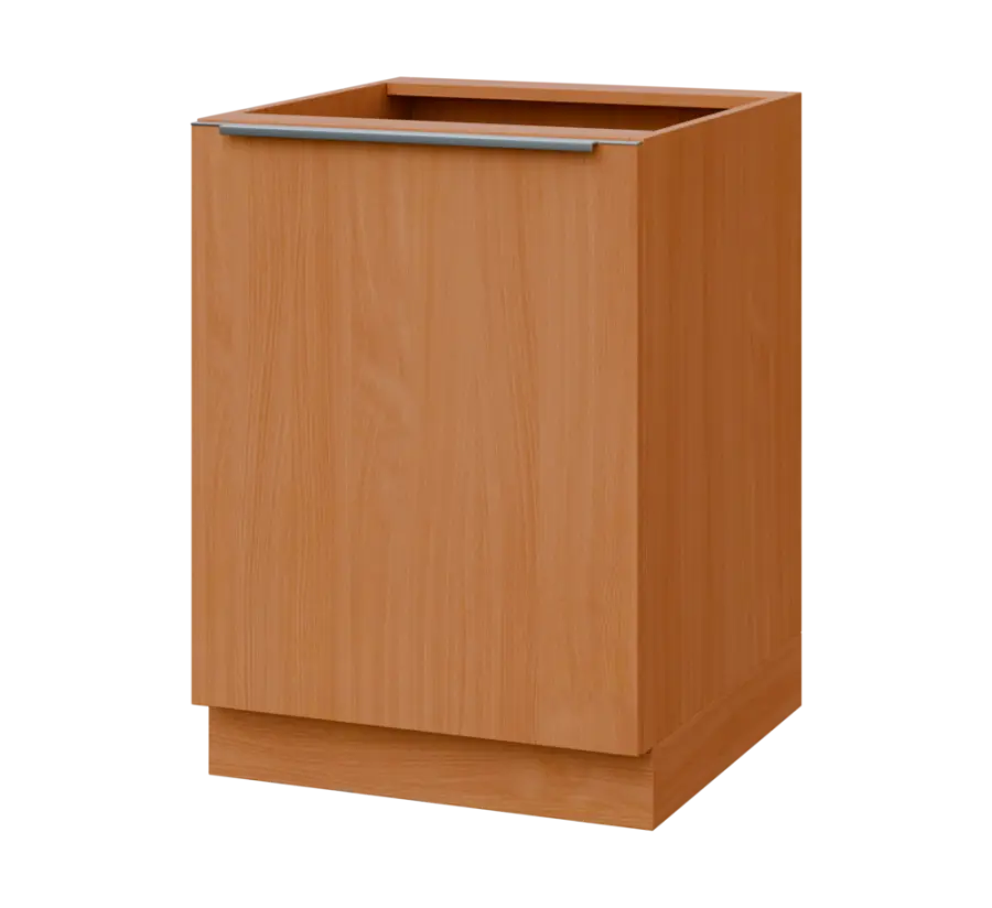 SIS - 6D spodní skříňka, 1-dveřová, levá, 870x600x600, buk royal